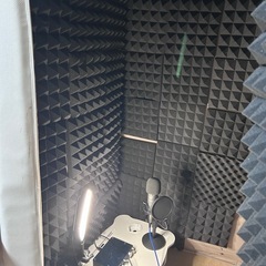 【取りに来ていただける方】簡易防音室 ライトルーム Sサイズ ※防音材補強※の画像