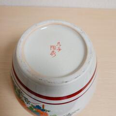 九谷焼 花瓶 壺 花器 年代物 レトロ アンティークの画像