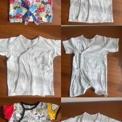 (古着) ベビー50-60 新生児　衣類　まとめ売16着