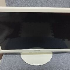 2018年製 SHARP AQUOS P P5 LC-19P5-W 液晶テレビ (まにた) 行徳のテレビ《液晶テレビ》の中古あげます・譲ります ｜ジモティーで不用品の処分
