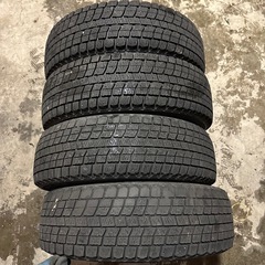 13インチ 4.5J 4穴 マルチ バリ溝 スタッドレス付 の画像