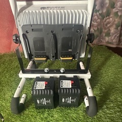 プライスダウン！！絶対お得！日動工業 BAT-HRE50S 50W バッテリー着脱式チャージライトマルチ の画像