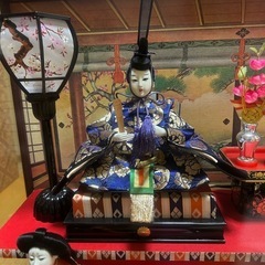 ひな人形　親王飾　ケースの画像