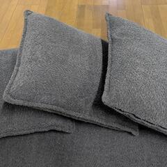 【 終了 】    カウチソファー(クッション3個付き)の画像