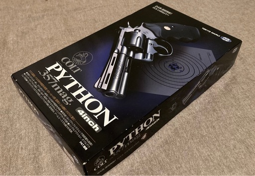 【美品】コルトパイソン357マグナムリボルバー ガスガン　東京マルイ