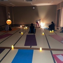 【満席になりました🙏】安眠のためのキャンドルヨガ🌙の画像