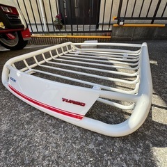 ルーフラック　ホワイトの画像