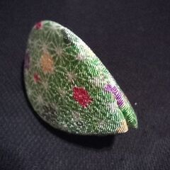 和物　新古品👝ちりめん　小さい小物入れの画像