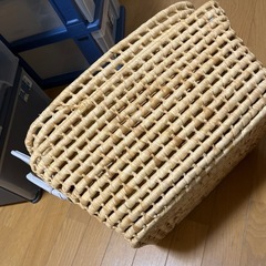カゴ　４個　籐カゴの画像