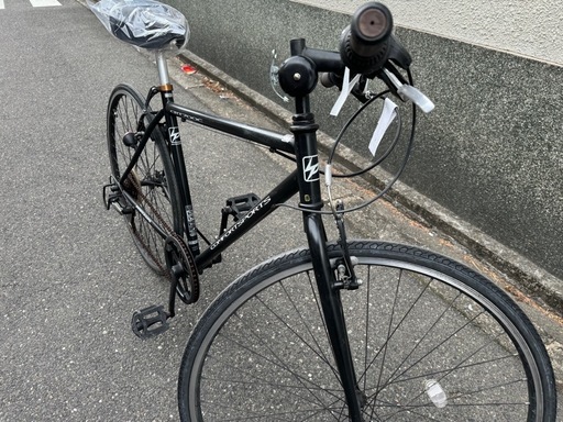 182）全車両格安販売‼️ 700c クロスバイク ブラック 変速