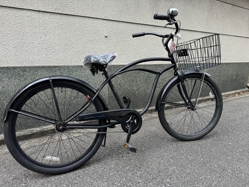 190）全車両格安販売‼️ 26インチ レインボー　ビーチクルーザー