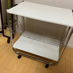 キッチン収納カートの画像