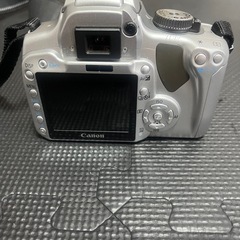 キャノン　一眼レフカメラ　EOS Kiss Digital X Canon DS 126151 シルバー　Canon N118 レンズ18-55 超美品　期間限定の画像