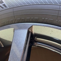 ランドクルーザー250 タイヤ&ホイール　4本セット　245/70R18 GX ランクル250  の画像