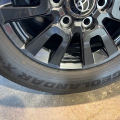 ランドクルーザー250 タイヤ&ホイール　4本セット　245/70R18 GX ランクル250  の画像