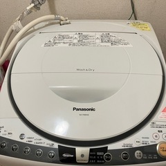 【受け渡し完了】Panasonic縦型洗濯乾燥機【3月下旬〜4/...