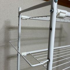 洗濯機ラック トーレブランカ　ニトリの画像