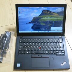 【intel第8世代・バッテリー表示10時間超】Lenovo T...
