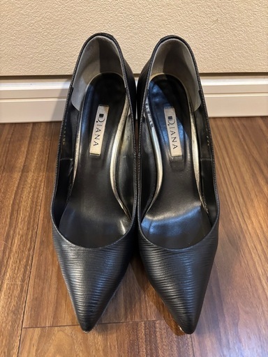 　#DIANA#本革#パンプス#ハイヒール#定価16000円