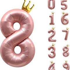 誕生日番号バルーン 誕生日パーティー バルーン パーティー お祝い 8