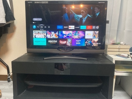 ［お買い得］32型テレビ+テレビ台+Amazonファイアスティック