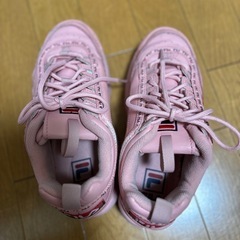 【イギリス産】FILAスニーカー23.5cmの画像