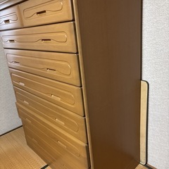 木製タンス　無料で差し上げますの画像