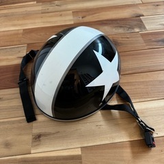 バイク星形ロゴ オープンフェイスヘルメット
