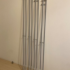 【掲載期間限定】カーテンレール4本セット(中古)