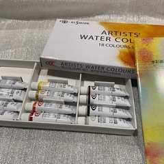 【未使用】透明水彩絵具の画像