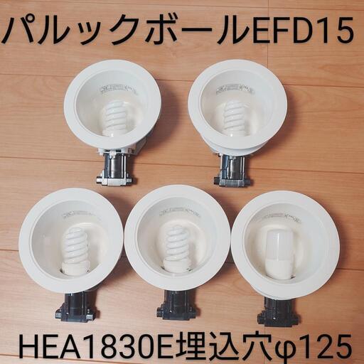 パルックボールと取付用器具5個セット