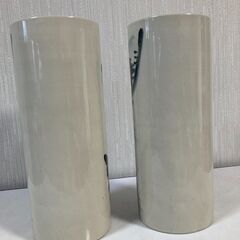 花立て　花器　花瓶　陶器　対花瓶【最終値下げ！】の画像