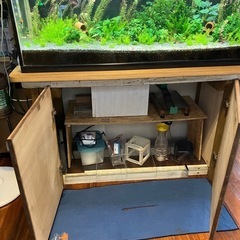 値下げ！水槽 120cm.高さ60cm.奥行き45cm.の画像