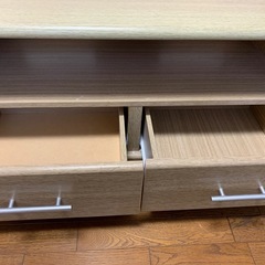 引き出し付きテレビ台の画像