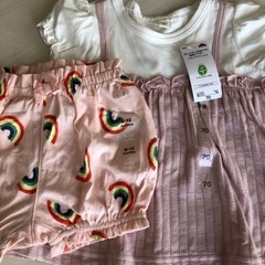 最終お値下げ😊 子供服★女の子 新品未使用4点セット✨の画像