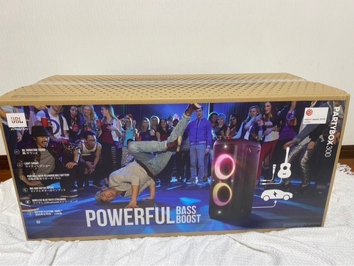 新品未開封！JBL partybox300 Bluetooth スピーカー