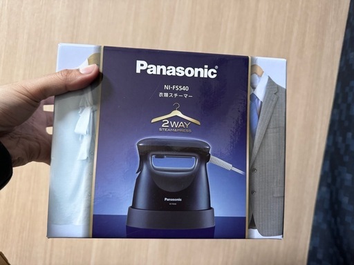 Panasonicの衣類スチーマー