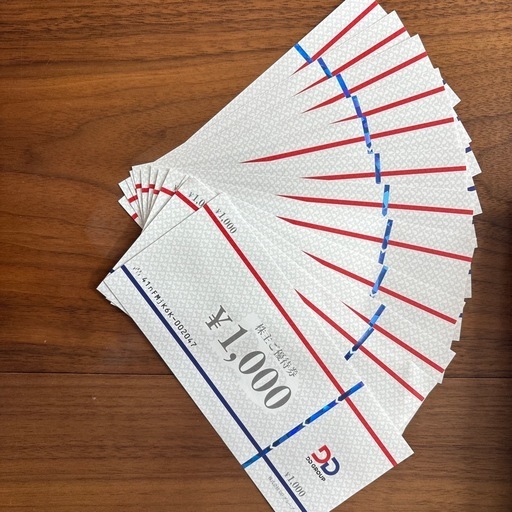 D Dグループ株主優待　12000円分