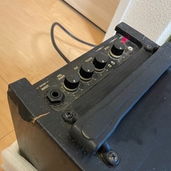 ギターのアンプ＆シールドセットの画像