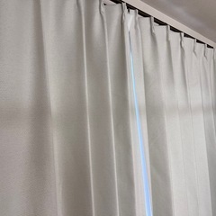 ベージュ　100×220　ニトリカーテン4枚セット　サイズが合う...