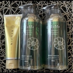 ①ボディーソープ500ml ２本 &  漢方入り歯磨き  デンタ...