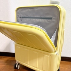 【新品未使用】スーツケース S イエロー 黄色 TSAロック搭載 キャリーケース 旅行 超軽量の画像