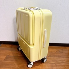 【新品未使用】スーツケース S イエロー 黄色 TSAロック搭載 キャリーケース 旅行 超軽量の画像