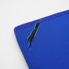 SLING SHOT スリングショット ストロング ニースリーブ 青 XSサイズ 左膝裂けありの画像