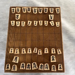 木製将棋盤 標準サイズ 六角形の脚付きの画像