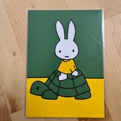 【未使用保管品】miffy ミッフィー ポストカード＆メッセージ付箋 ★ペーパーコースターおまけ★の画像