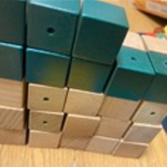 小学受験を目指されている方への　方向積み木訓練　色んな形・色の積み木