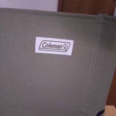 キャンプ用品コールマンローチェア２脚の画像