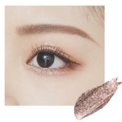 シビシビグリッターイルミネーションライナーR ピンクベージュシャドウの画像