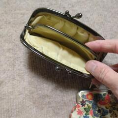 がま口の小銭入れの画像